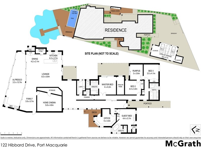 122 Hibbard Drive, Port Macquarie NSW 2444 Floorplan