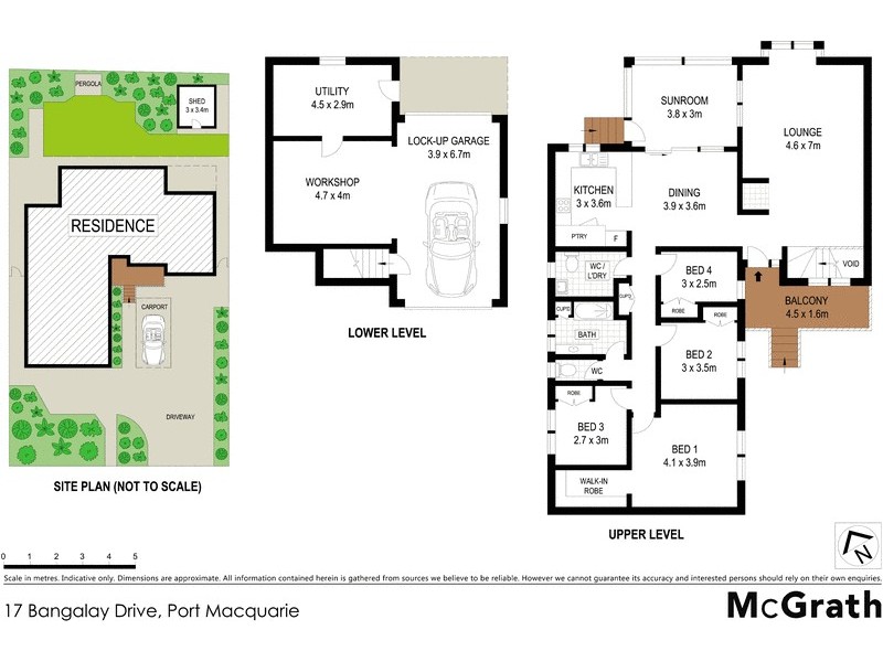 17 Bangalay Drive, Port Macquarie NSW 2444 Floorplan