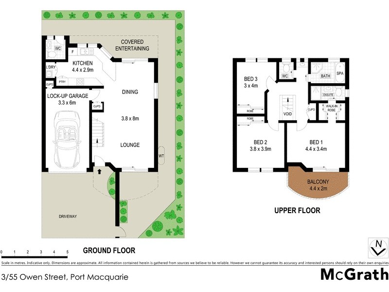 3/55 Owen Street, Port Macquarie NSW 2444 Floorplan