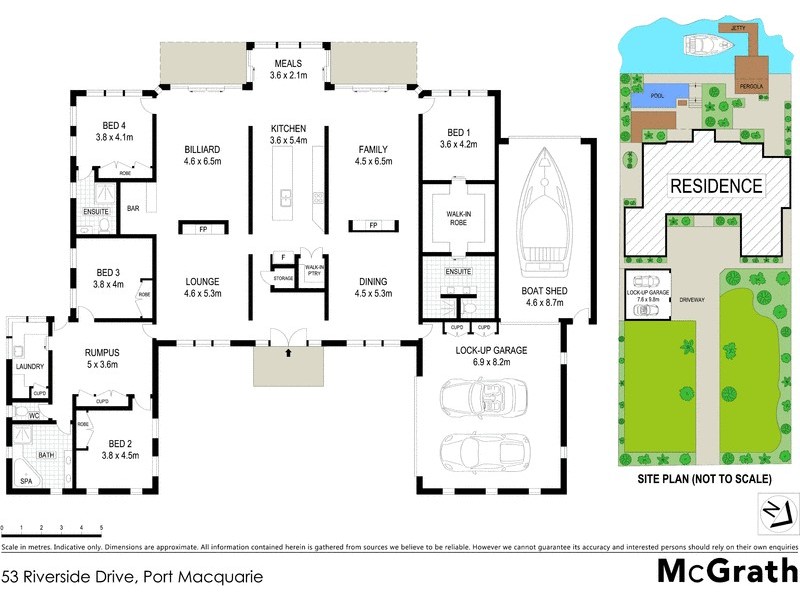 53 Riverside Drive, Port Macquarie NSW 2444 Floorplan
