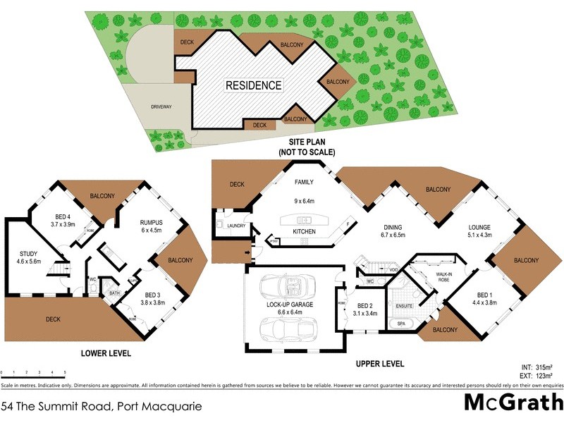 54 The Summit Road, Port Macquarie NSW 2444 Floorplan