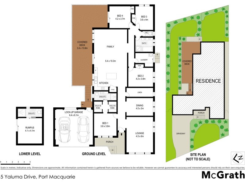 5 Yaluma Drive, Port Macquarie NSW 2444 Floorplan