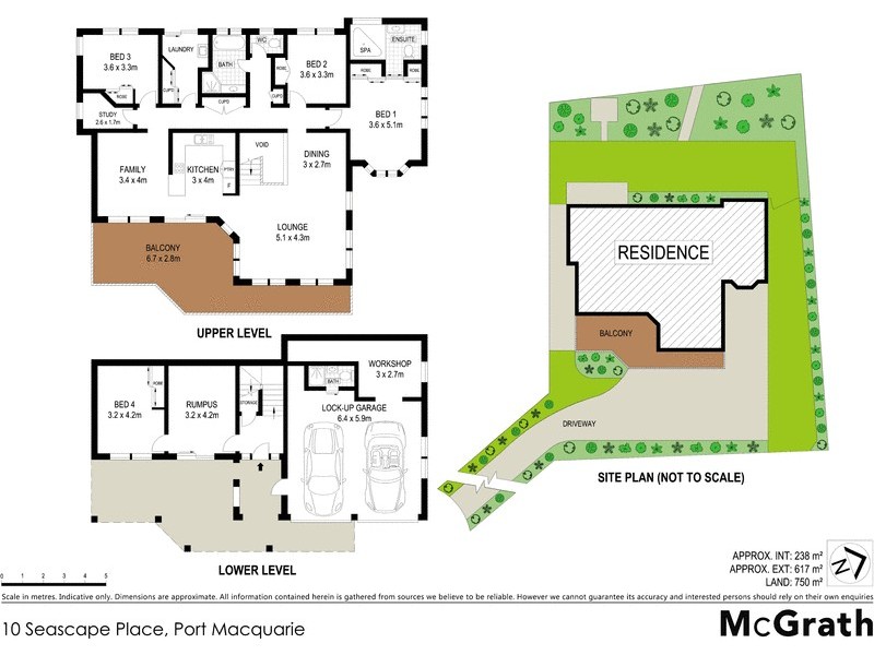 10 Seascape Place, Port Macquarie NSW 2444 Floorplan