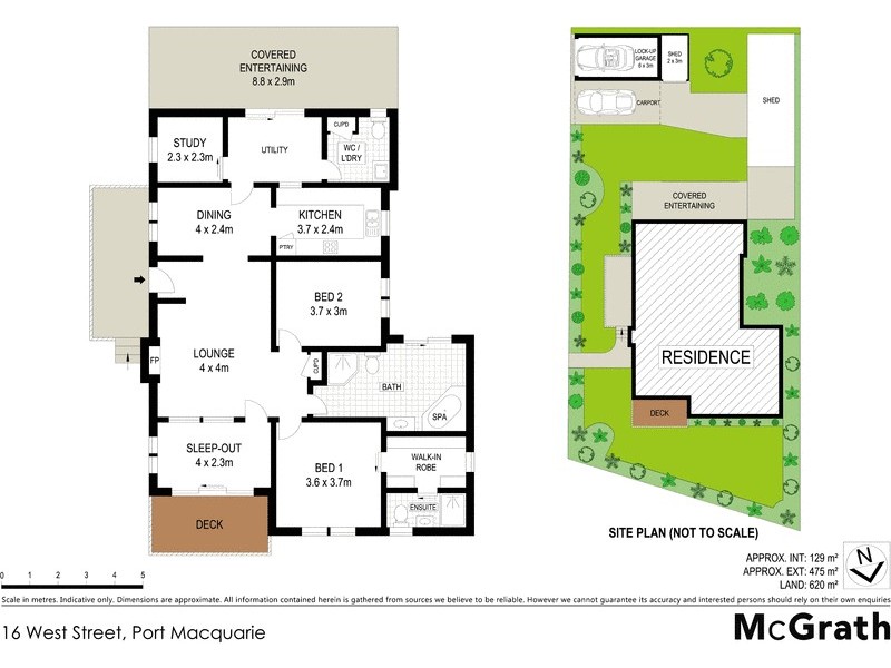 16 West Street, Port Macquarie NSW 2444 Floorplan