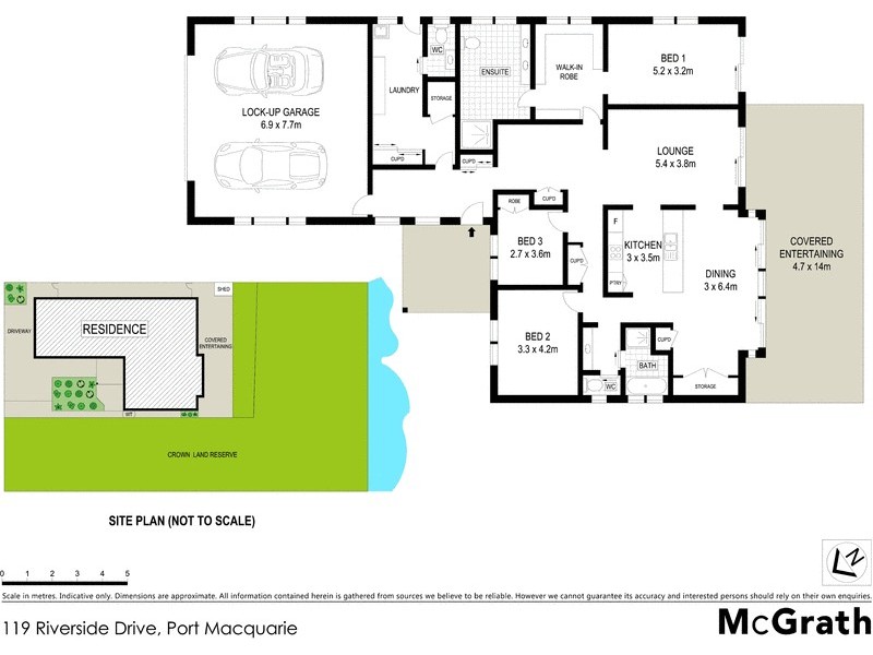 119 Riverside Drive, Port Macquarie NSW 2444 Floorplan