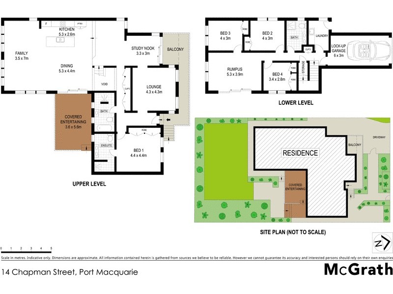 14 Chapman Street, Port Macquarie NSW 2444 Floorplan