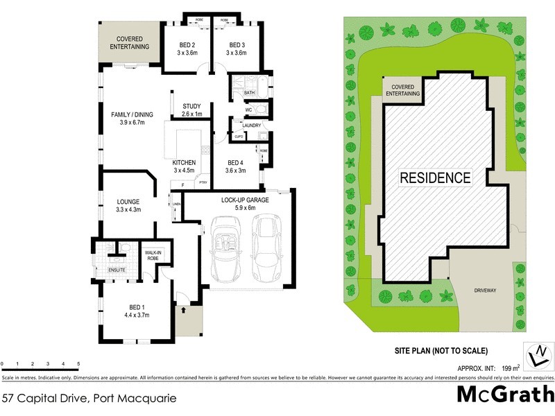 57 Capital Drive, Port Macquarie NSW 2444 Floorplan