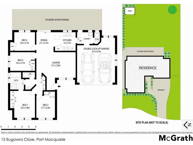 15 Eugowra Close, Port Macquarie NSW 2444 Floorplan