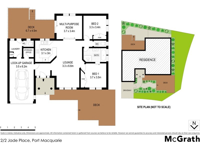 2/2 Jade Place, Port Macquarie NSW 2444 Floorplan