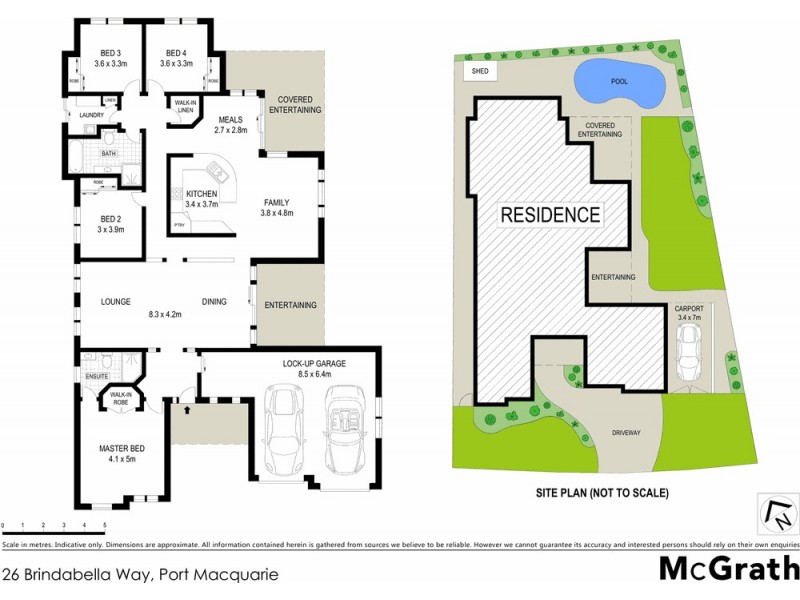 26 Brindabella Way, Port Macquarie NSW 2444 Floorplan