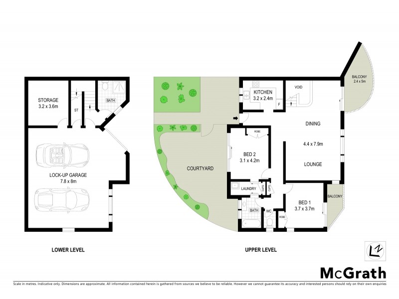 1/2 Endeavour Place, Port Macquarie NSW 2444 Floorplan