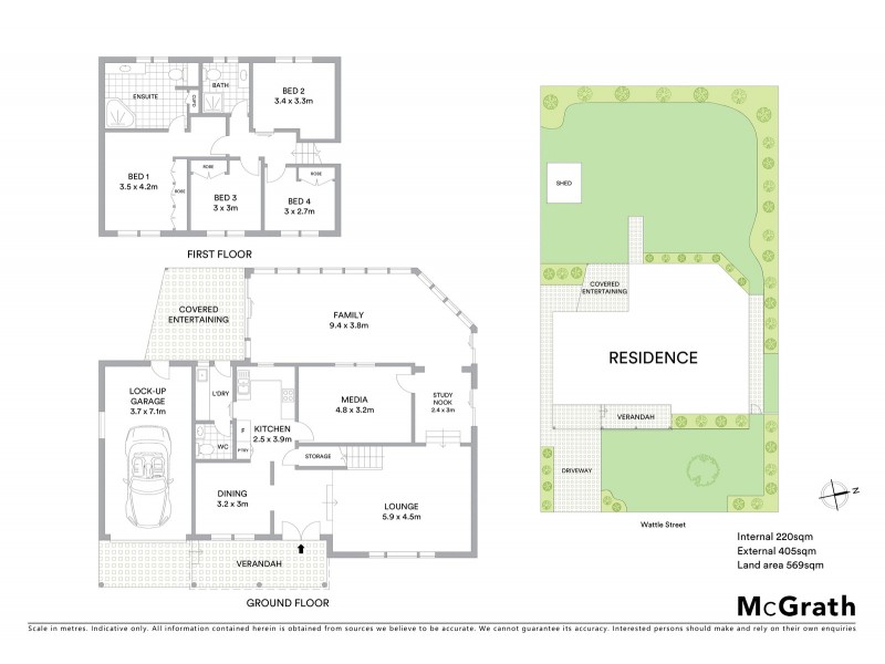 4 Wattle Street, Wauchope NSW 2446 Floorplan