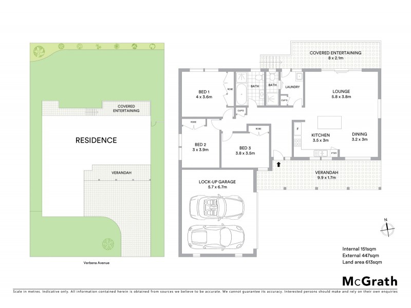 11 Verbena Avenue, Port Macquarie NSW 2444 Floorplan