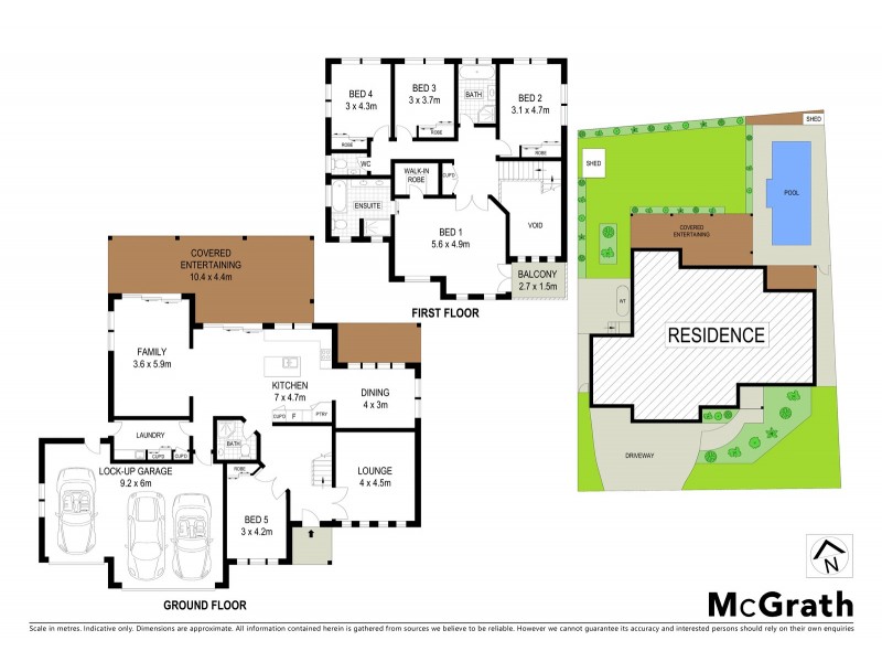 46 Celestial Way, Port Macquarie NSW 2444 Floorplan