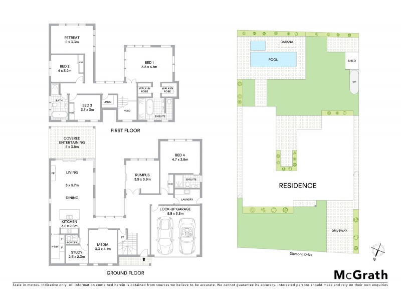 29 Diamond Drive, Port Macquarie NSW 2444 Floorplan