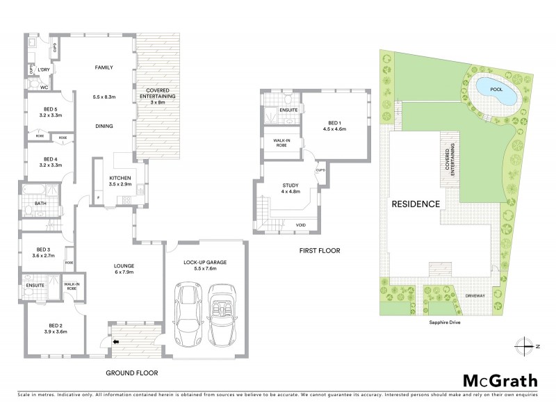64 Sapphire Drive, Port Macquarie NSW 2444 Floorplan