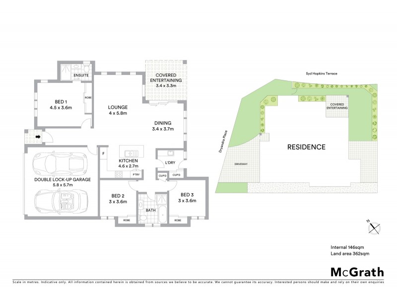 1 Dryandra Place, Port Macquarie NSW 2444 Floorplan