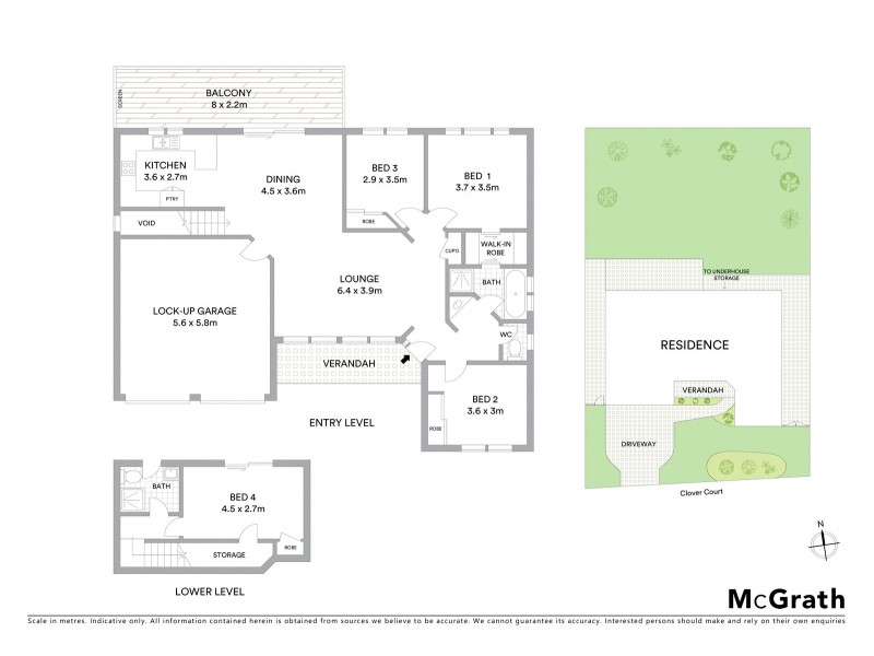 3 Clover Court, Port Macquarie NSW 2444 Floorplan