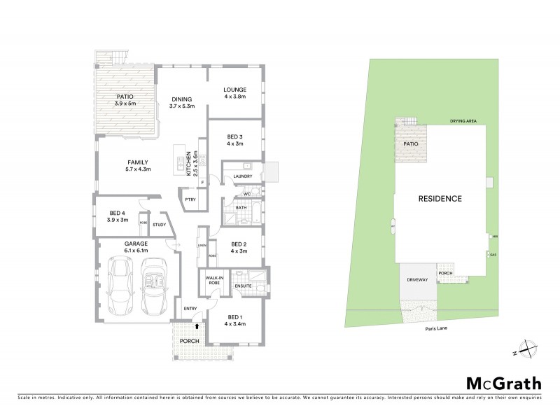 13 Paris Lane, Port Macquarie NSW 2444 Floorplan