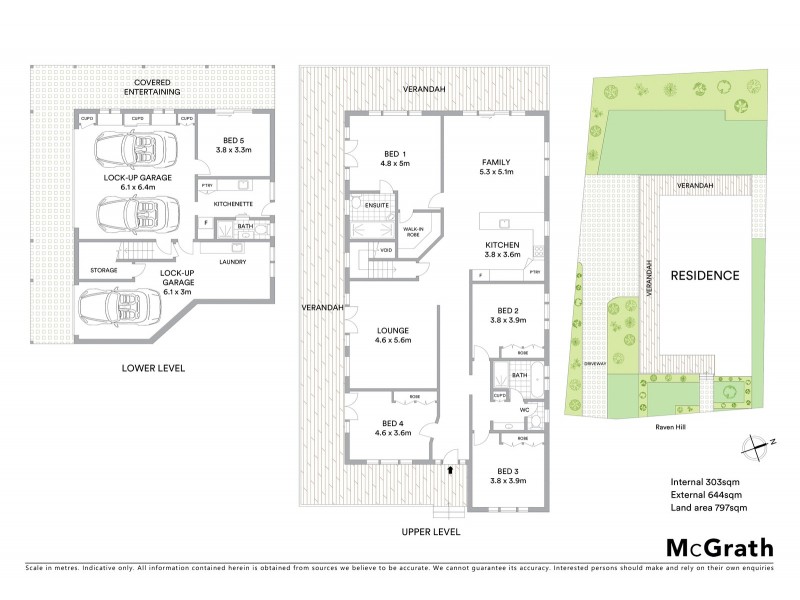 3 Raven Hill, Port Macquarie NSW 2444 Floorplan