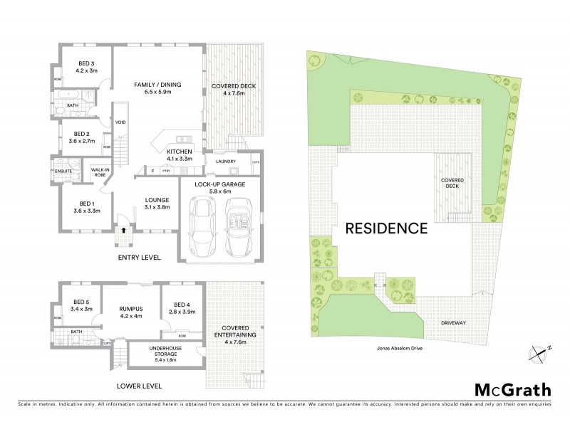 47 Jonas Absalom Drive, Port Macquarie NSW 2444 Floorplan