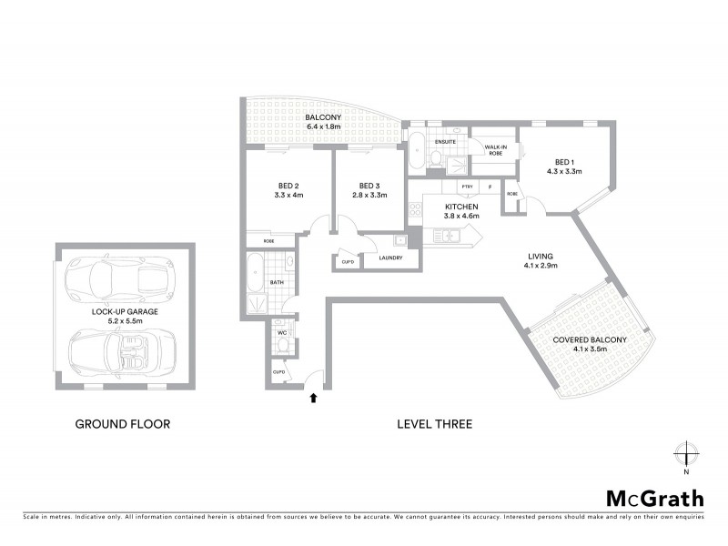 303/22 Buller Street, Port Macquarie NSW 2444 Floorplan