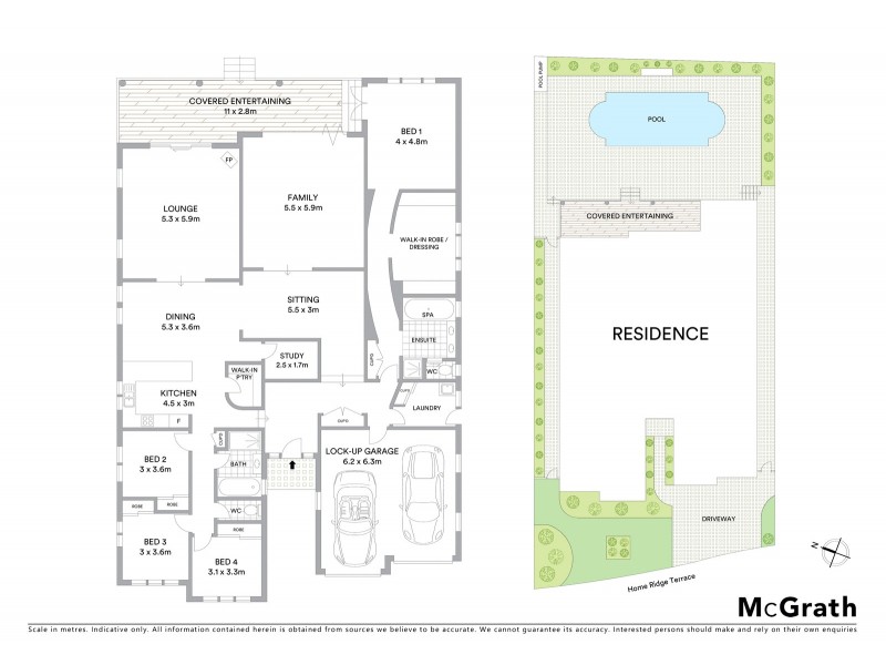 3 Home Ridge Terrace, Port Macquarie NSW 2444 Floorplan