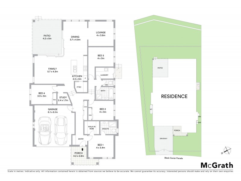 32 Black Caviar Parade, Port Macquarie NSW 2444 Floorplan