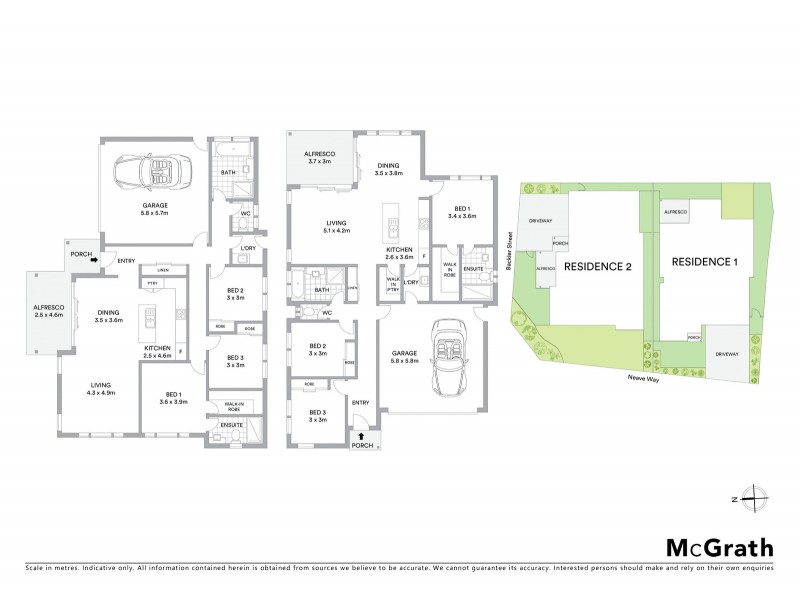 1 & 2/Lot 152 Backler Street, Port Macquarie NSW 2444 Floorplan