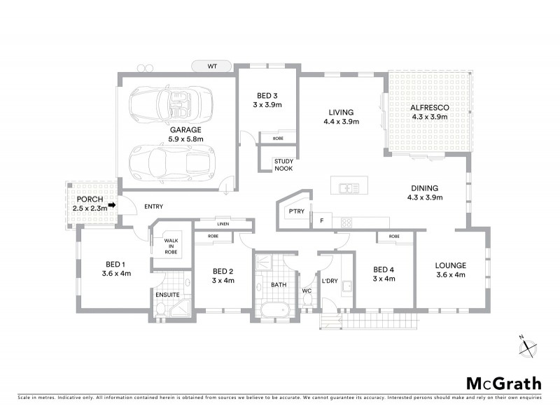16 Verde Retreat, Port Macquarie NSW 2444 Floorplan