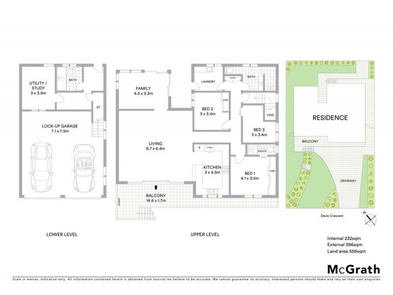 9 Davis Crescent, Port Macquarie NSW 2444 Floorplan