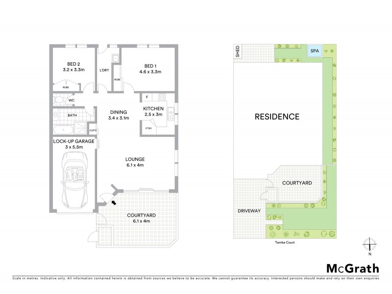 3/1 Tamba Court, Port Macquarie NSW 2444 Floorplan