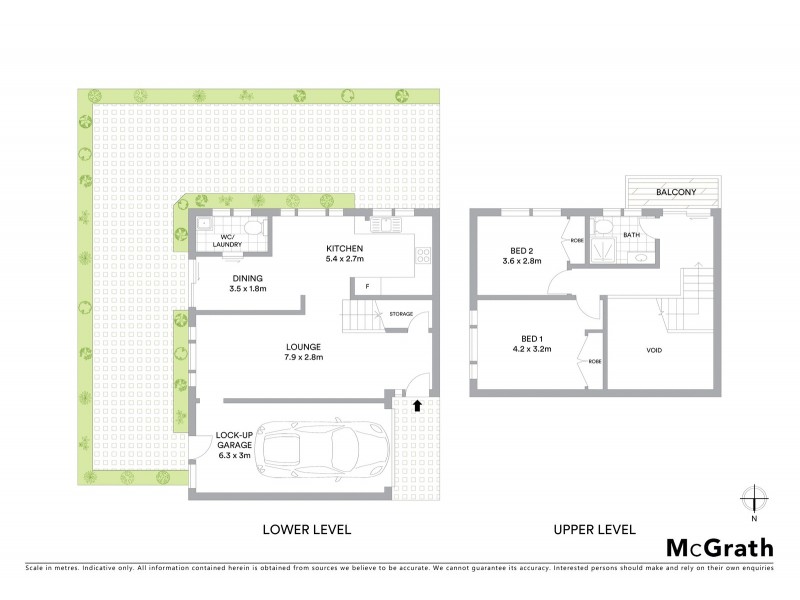 2/66 Chalmers Street, Port Macquarie NSW 2444 Floorplan