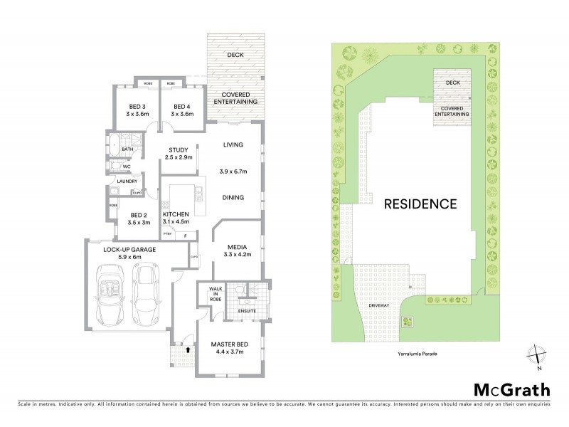 14 Yarralumla Parade, Port Macquarie NSW 2444 Floorplan