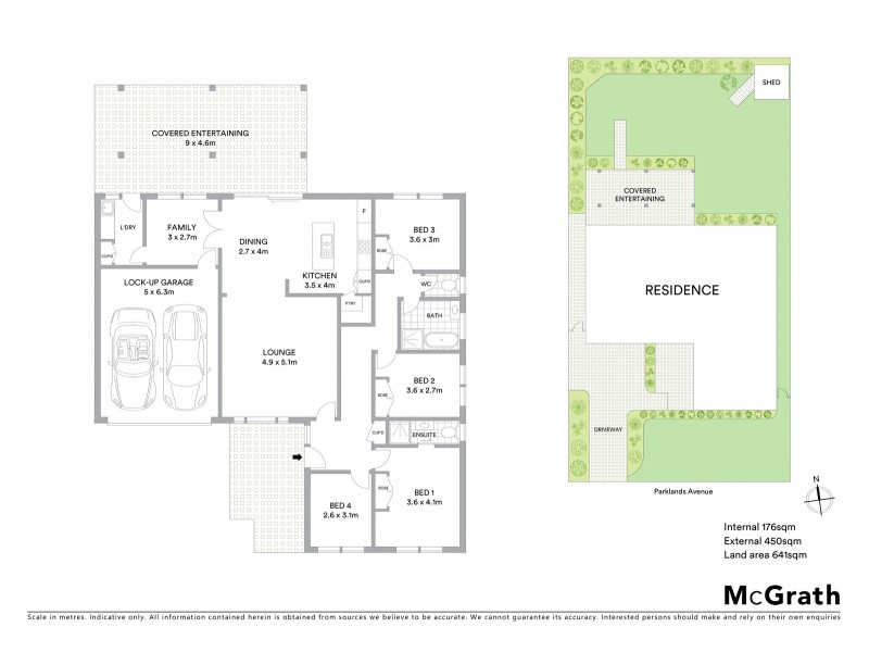 21 Parklands Avenue, Port Macquarie NSW 2444 Floorplan