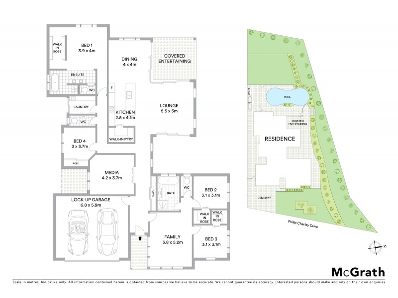 70 Philip Charley Drive, Port Macquarie NSW 2444 Floorplan
