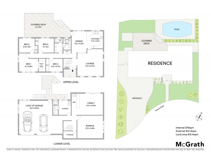 3 Arawa Close, Port Macquarie NSW 2444 Floorplan