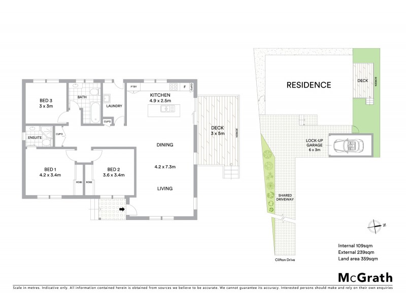 2/23 Clifton Drive, Port Macquarie NSW 2444 Floorplan