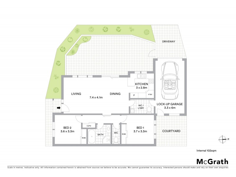 1/8 Seaview Avenue, Port Macquarie NSW 2444 Floorplan