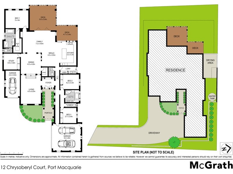 12 Chrysoberyl Court, Port Macquarie NSW 2444 Floorplan