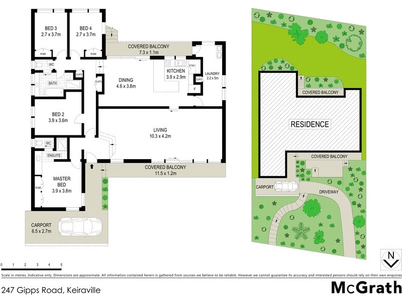 247 Gipps Road, Keiraville NSW 2500 Floorplan