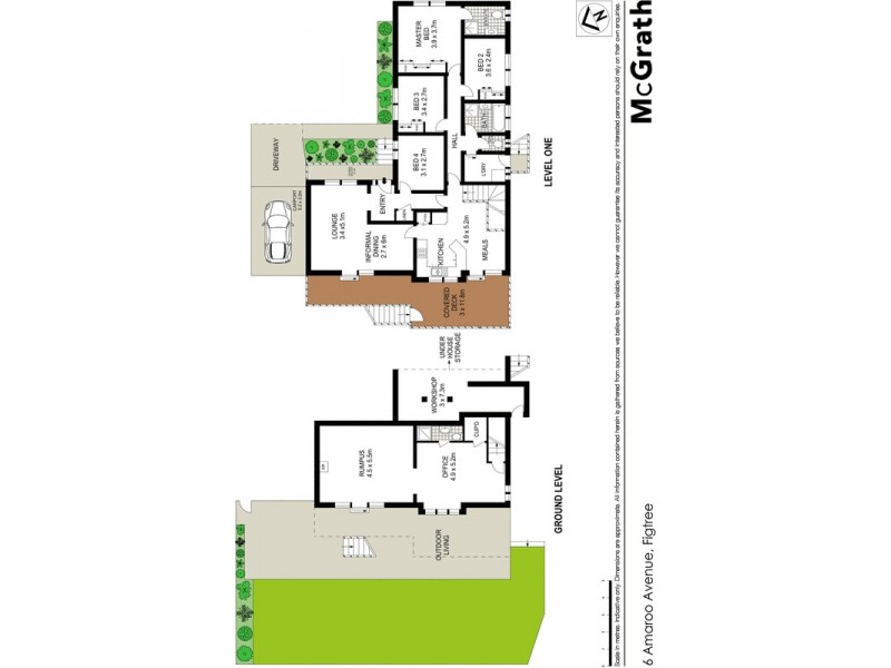 6 Amaroo Avenue, Figtree NSW 2525 Floorplan