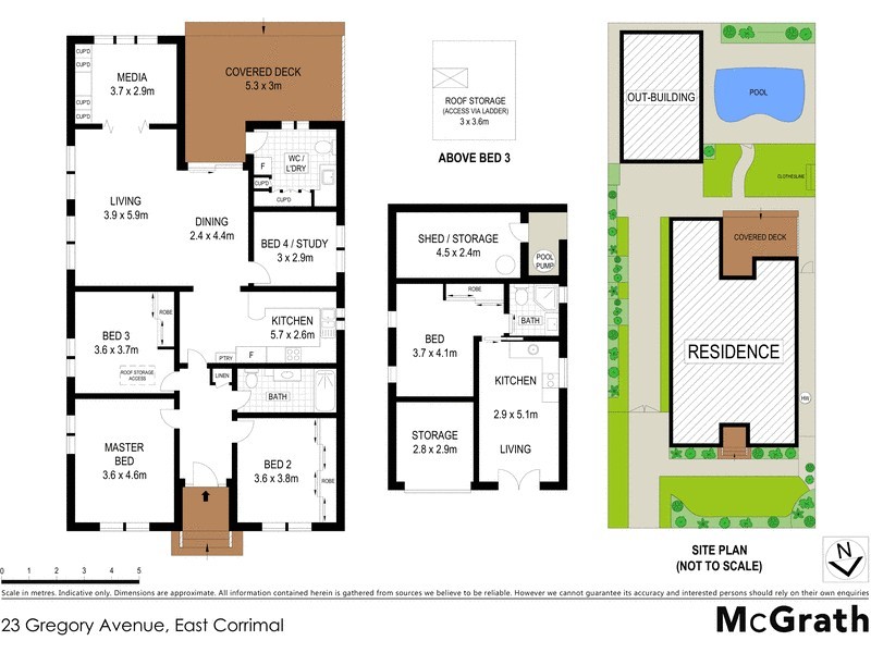 23 Gregory Avenue, East Corrimal NSW 2518 Floorplan