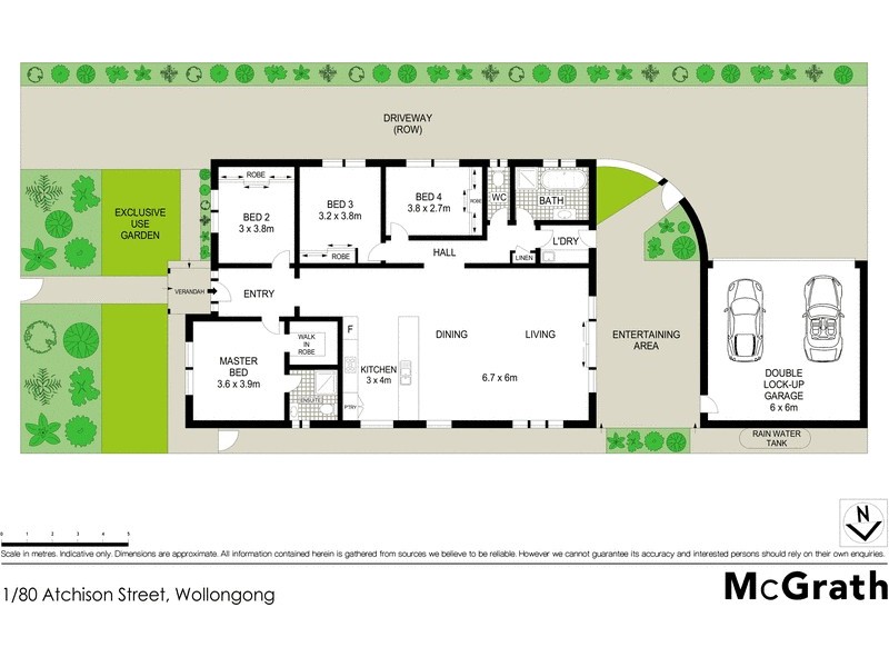 1/80 Atchison Street, Wollongong NSW 2500 Floorplan