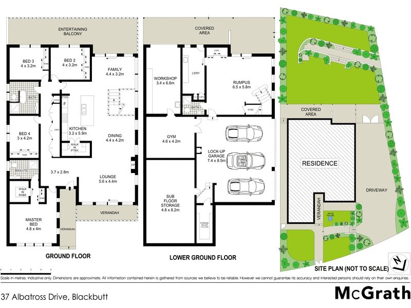 37 Albatross Drive, Blackbutt NSW 2529 Floorplan
