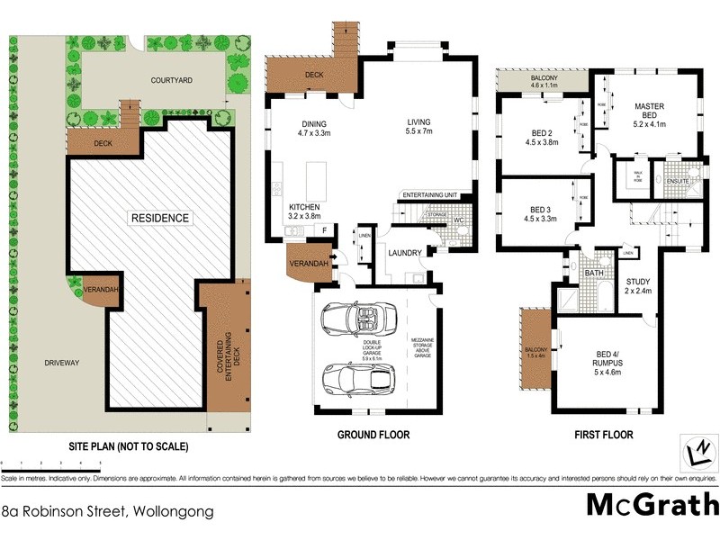 8A Robinson Street, Wollongong NSW 2500 Floorplan