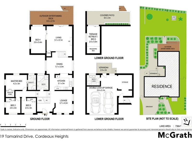 19 Tamarind Drive, Cordeaux Heights NSW 2526 Floorplan