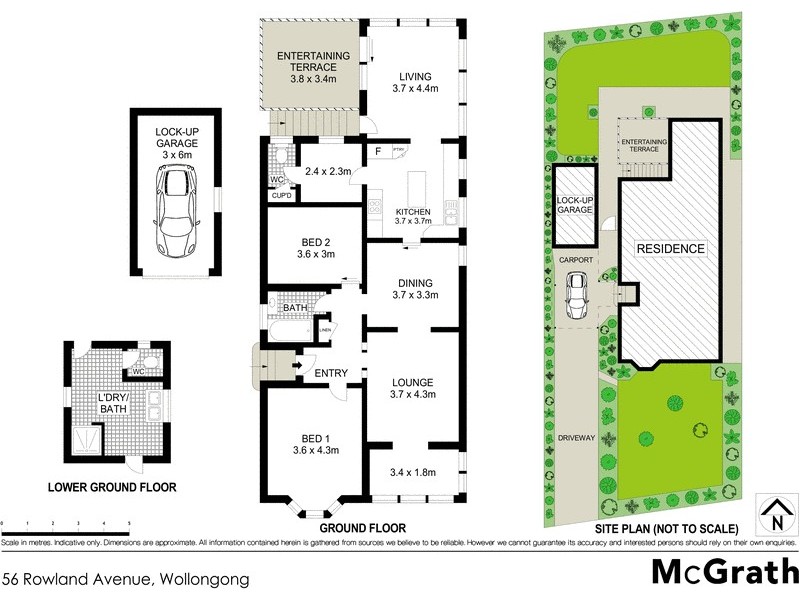 56 Rowland Avenue, Wollongong NSW 2500 Floorplan