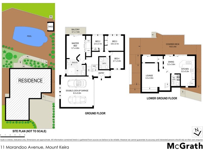 11 Morandoo Avenue, Mount Keira NSW 2500 Floorplan