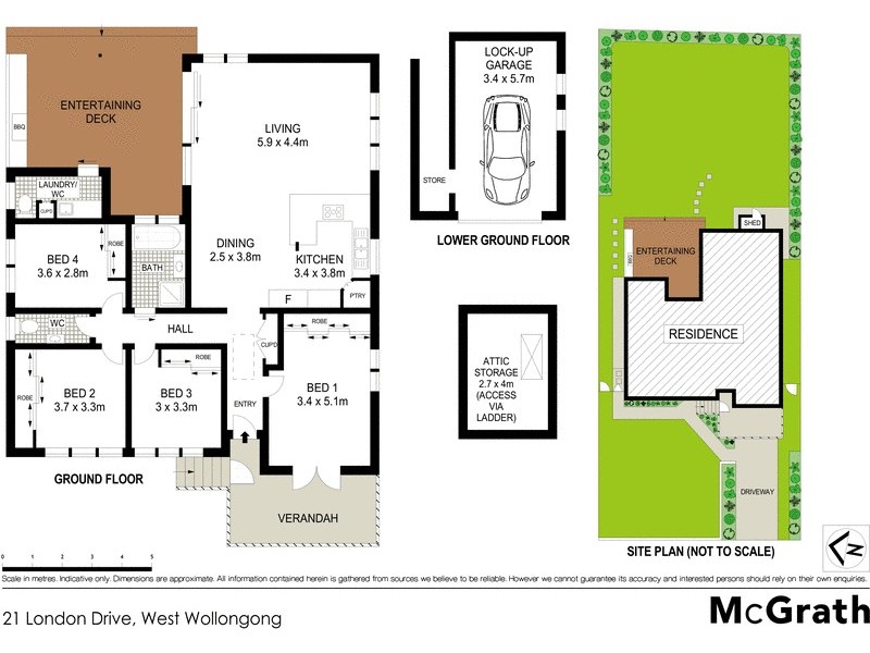 21 London Drive, West Wollongong NSW 2500 Floorplan